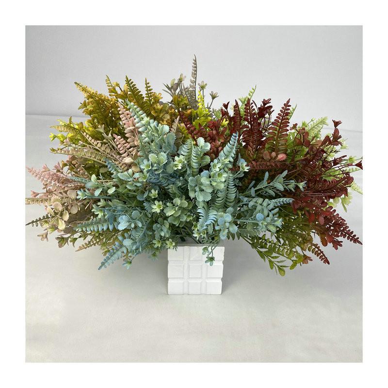 Flower Toona Artificial Home Decor Wedding Props Photography Plastic Plant Green