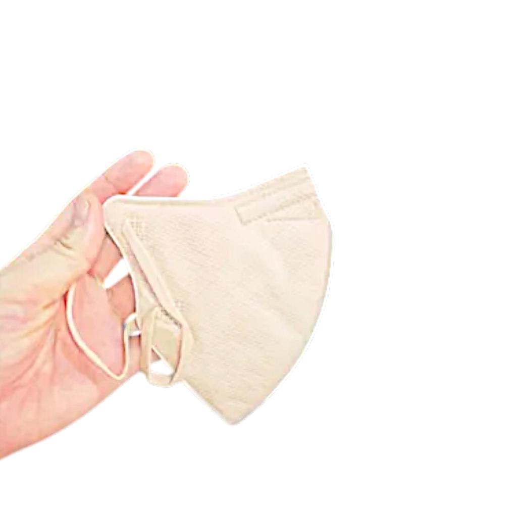 Koreańska maska Dry-Fit KF94 Mała beżowa maska – 30 sztuk Oddychająca i lekka maska na twarz do codziennego użytku maska dla kobiet maski maski dla dzieci