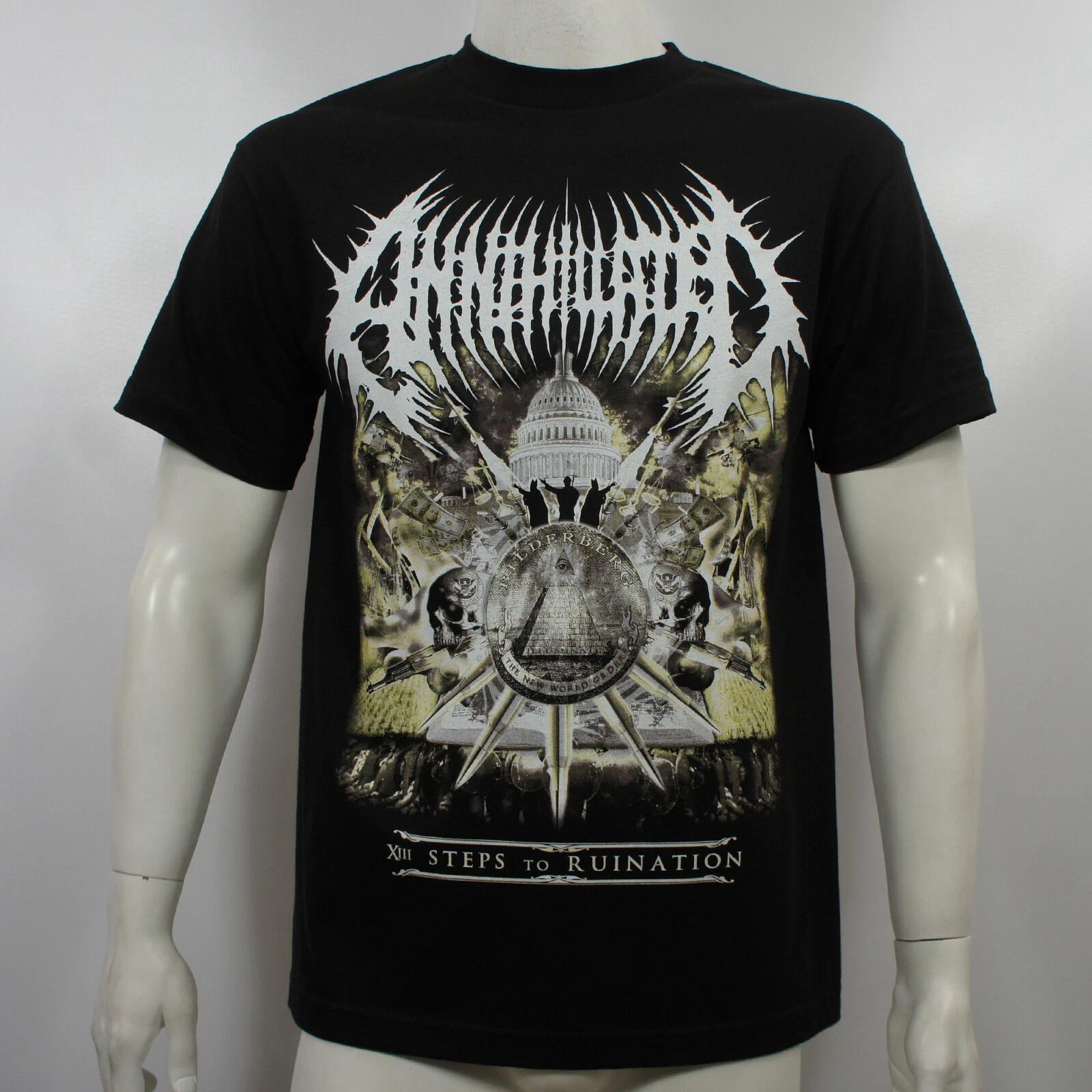 Annihilated Band XIII Steps To Ruination Album Art T-Shirt S-2XL NEW M