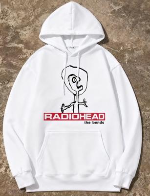Bluza z kapturem Radiohead męska retro klasyczna północnoamerykańska trasa rockowa damska bluza hombre hip-hop street casual top