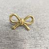 Simple Metal Cabinet Knob Drawer Pulls Bowknot Shape Furniture Decorative Handle for Kitchen Cupboard Wardrobe