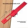 Multifunctional Positioning Marking Ruler Aluminum Alloy Angle Measuring Tool for Woodworking