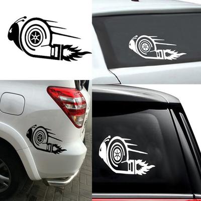 Stilvoller Turbo-Schnecken-Rennwagen-Motorrad-Aufkleber, reflektierende Aufkleber-Dekoration