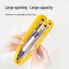 Rectangular Silicone Cartoon Pencil Case - Student Stationery Bag with Printable Logo