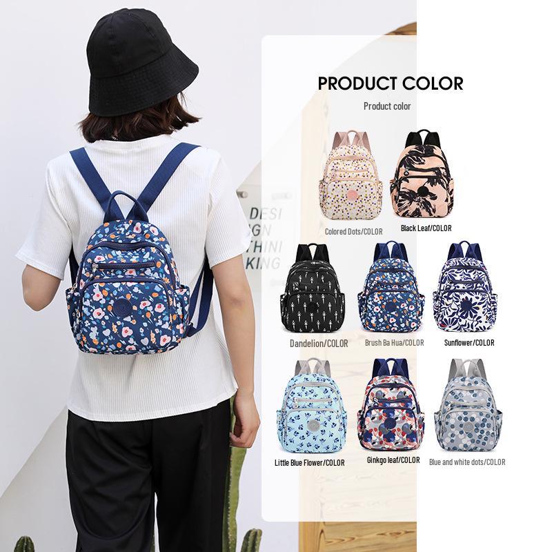 

Women s Floral Multi-Layer Large Capacity Backpack - 2025 Korean Style Fashion