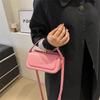 New Women's Bag, Korean Niche High-end Box Bag, Versatile Handbag, Small Carrying Bag, Single Shoulder Crossbody Bag