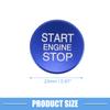 A ABSOPRO Engine Start Stop Ignition Button Overlay Cover Decal