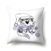 Dog Cross-border Fashion Fresh Animal Knitted Pattern Printed Pillow Cover Sofa