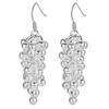 925 Sterling Silver Earrings Hot Grapes For Women Exquisite Student Girlfriend Jewelry Accessories Wedding Fashion Gift