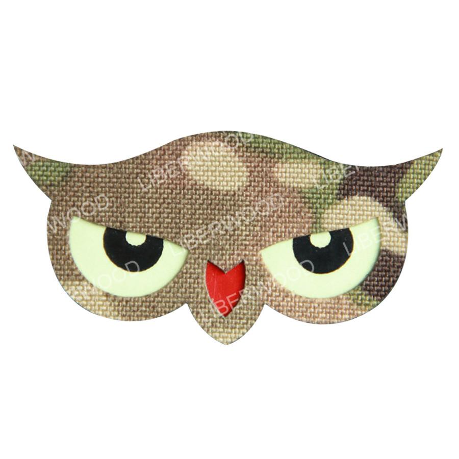 M-Tac Cat Eyes Morale Patch - Patch tattica - Ganci di fissaggio (Olive