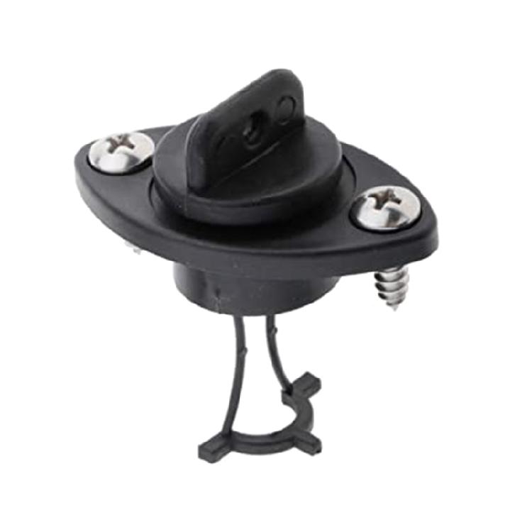 Durable Kayak Drain Plug Nylon Thread Drain Stop with Screws for Scramblers