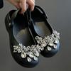 Sparkling Galaxy Ballet Shoe Flower Buckle – High-End Detachable Mary Jane Accessory