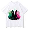 Wicked Tshirt Female Graphic Y2k Colorful Pastel Gothic Korean Clothes Shirt Punk Breathable Colorful 2000s Grunge Classic Tops