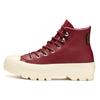 Converse Womens All Star Lugged Winter High GTX 'Back Alley Brick' (women's sizes) Back Alley Brick / Habanero Red Canvas Shoes