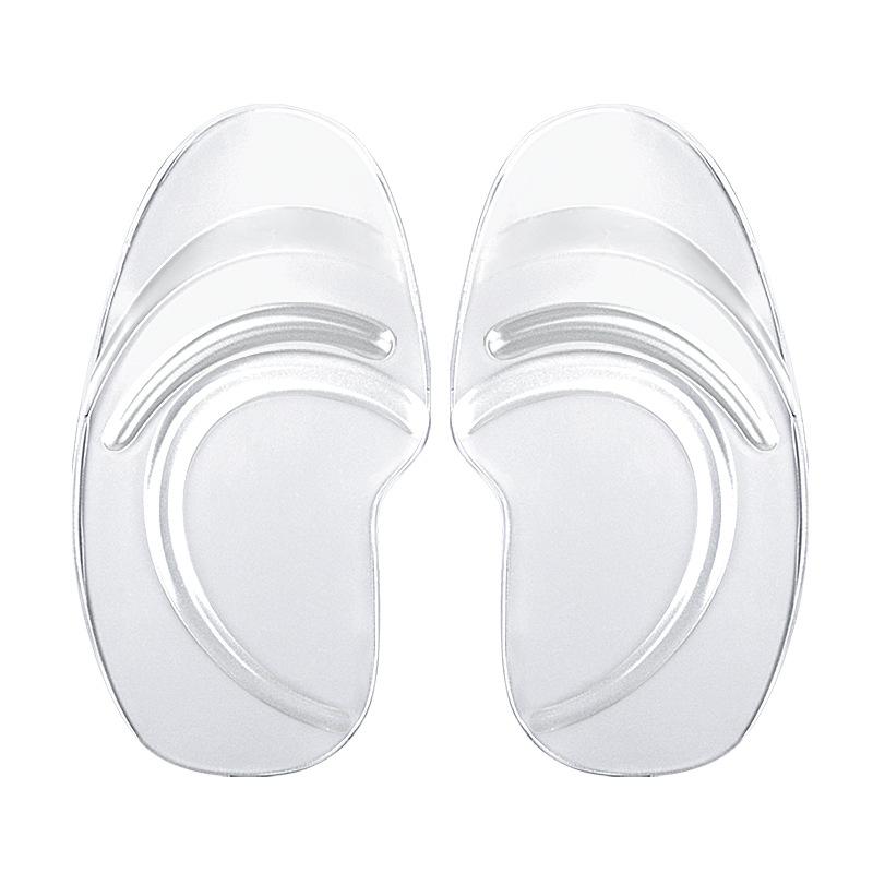 Summer High Heels Forefoot Pad Thickened Transparent Sole Anti-skid Sticker Soft Anti-wear Shock-absorbing Silicone Half-size Pad