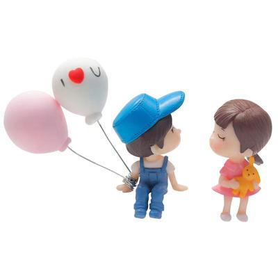 Kreativität Auto Zubehör Niedliche Cartoon Paare Action Figur Figuren Ballon Ornament Auto Innen