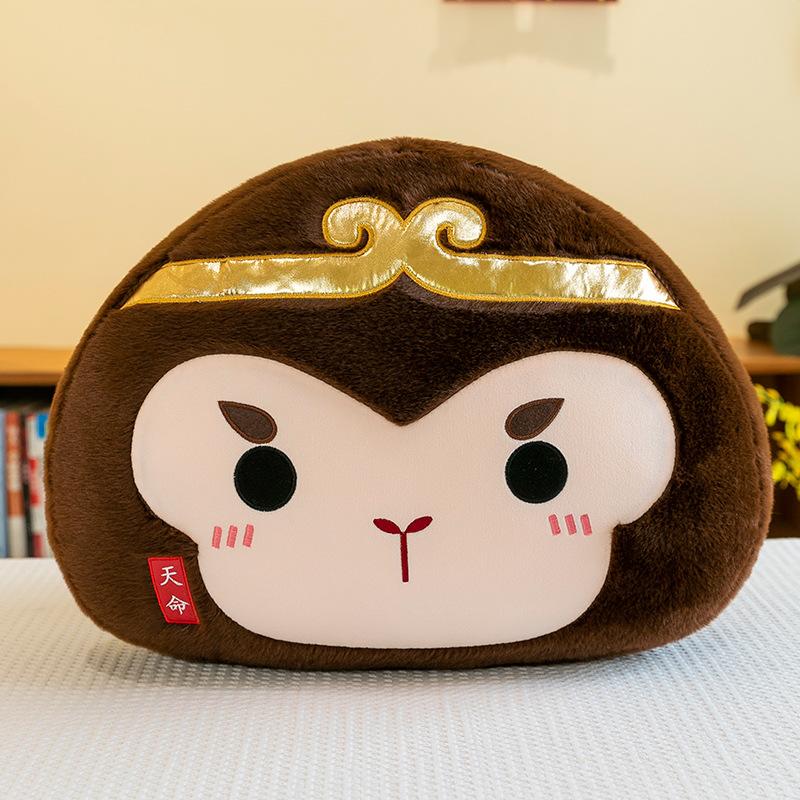 

Черный Укун подушка-игрушка плюшевая обезьянка тряпичная кукла кукла детская подушка подарок на день рождения для девушки 45x35cm/0.85kg