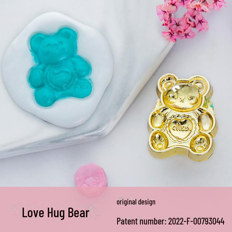 Eco-Friendly Zinc Alloy Retro Wax Seal Head with Color-Preserving Electroplating