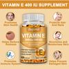 Vitamin E Softgels, 268 Mg Per Serving, Essential Vitamin, Daily Dietary Supplement for Adults