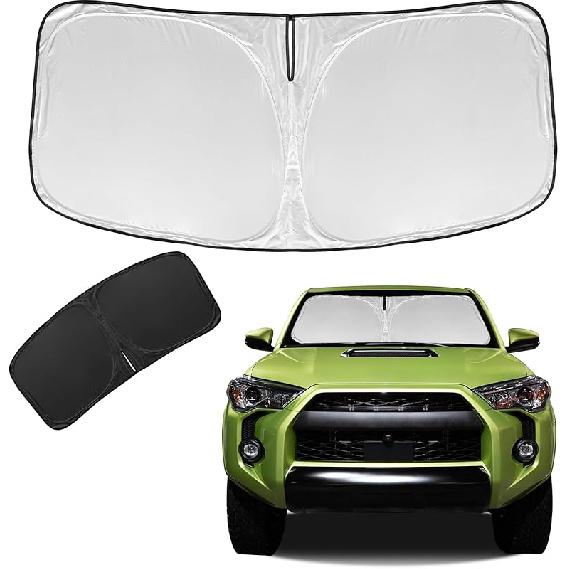 For Toyota Tacoma 2016- 2024 2025 2026 Sun Shade Sunshade Windshield Cover - 4 Layers Front Window Shade  Fit Tacoma 2Dr 4Dr Pickup Sun Visor 240T