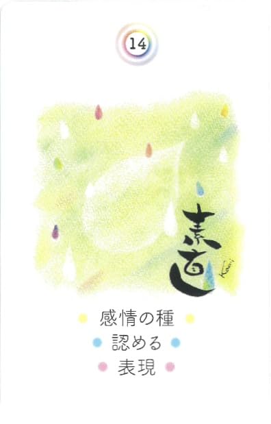 Rainbow Kotodama Art Cards Kaori Kurose 40 Cards with Japanese Commentary (New Edition) [Authentic]