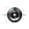 Steering Wheel Short Hub Adapter Kit for SUBARU WRX & STI 08-14 105H