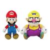 Super Mario Mario & Wario (S) Plush Set of 2 [Approx. 24cm & 25cm Tall] ALL STAR COLLECTION