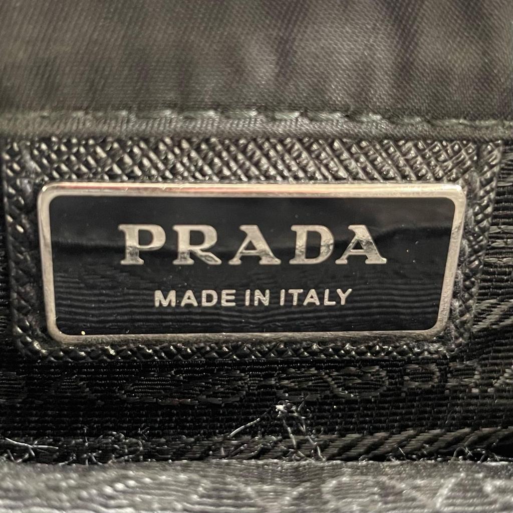 PRADA Re-Nylon 2VD034 Shoulder Bag black Women used