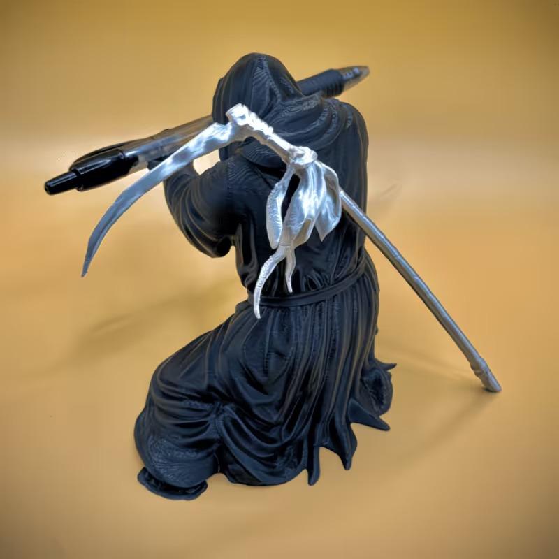 3D Printed Death Desktop Organizer Pen Holder Multi-Functional Pen Stand Creative Gift Cultural And Creative Desktop Decoration ONESIZE