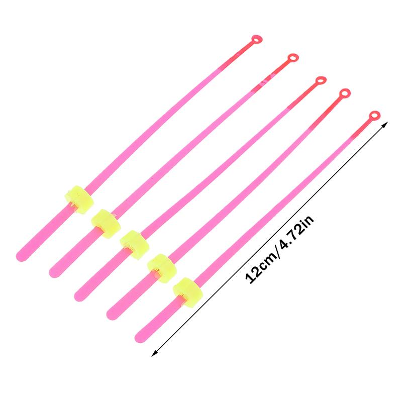 

5Pcs/Set 12/14CM Portable Winter Ice Fishing Rod Top Tip Section Bobber Indicator Fishing Extension Pole Fishing Gear Tackle