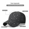 Casual Starry Sky Print Mesh Baseball Cap Wide Brim Breathable Peaked Cap Adjustable Trucker Cap Summer