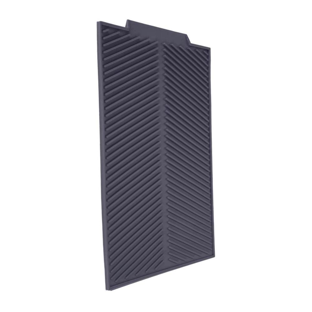 Tappetino per Asciugare i Piatti a Forma Rettangolare Tappetino Drenante in Silicone Pratico Supporto Asciugatura Pad Piano Cucina Lavello