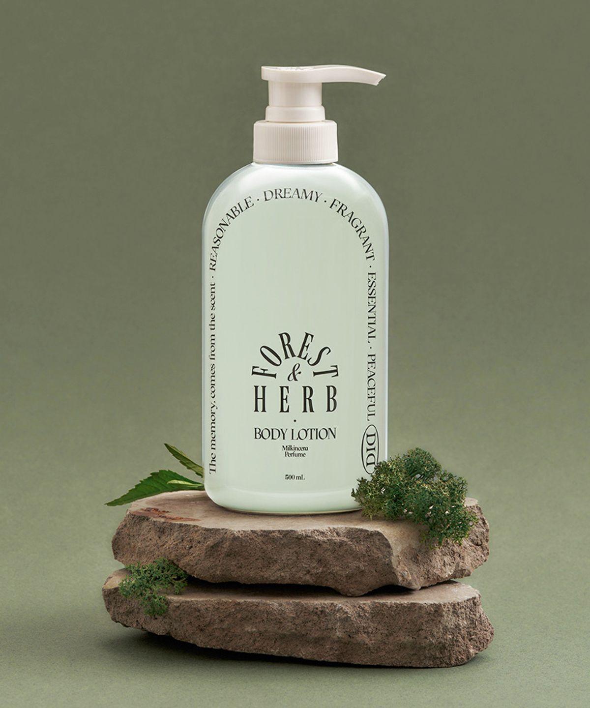 Odid Milk Incera Perfume Body Lotion Forest Herb