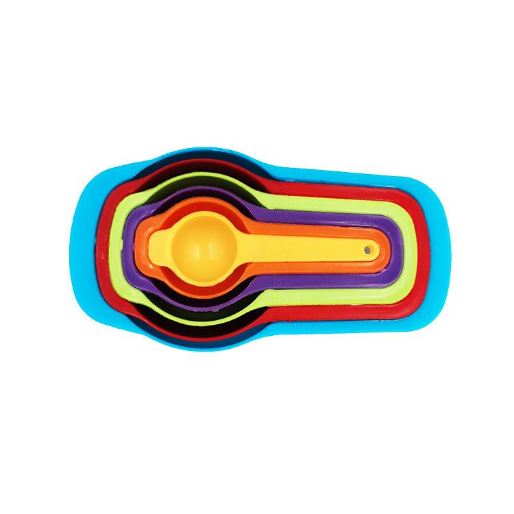 

Набор из 6 мерных ложек для самостоятельного приготовления цветов Ложка для приправ с мерной ложкой Инструмент для выпечки Набор из 6 кофейных ложек OPP bag