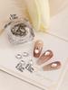 Gioielli per Nail Art a Forma di Farfalla con Diamanti Irregolari Transfrontalieri