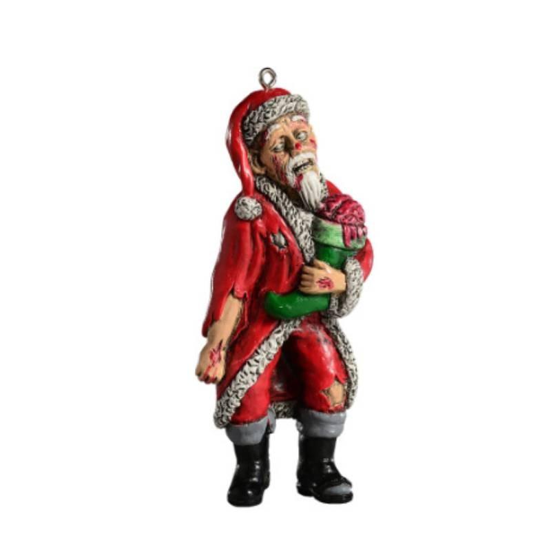 

Acrylic Flat Horror Santa Claus Decoration For Halloween Christmas Party Prop