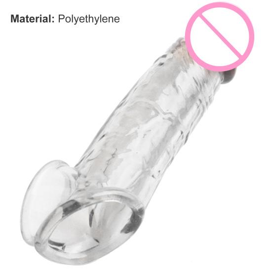 Cock Ring Lengthened Good Toughness Compact Delay Ejaculation Lock Ring for Sex
