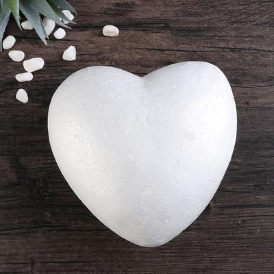 6/8.5/10/15cm Ny Hjärtformad Skumform Vit Hantverksboll Styrofoam Modellering Polystyren Bröllopsdekor DIY Boll Leksak Partydekoration