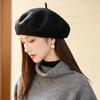 Autumn and Winter New Hat Women's Casual High-end Beret Retro Painter Hat