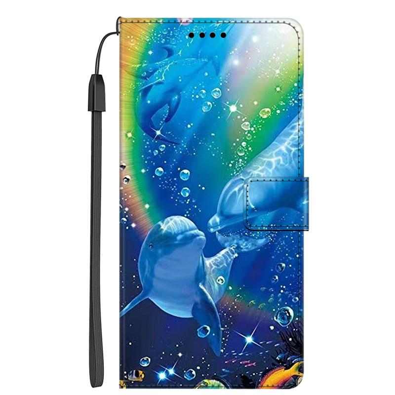 Flip Leather Cases For Realme 9 Pro Plus Cases GT2 Pro 5G 9i C31 C35 Q3S 8i Magnetic Cartoon Wallet Stand Card Book Phone Covers