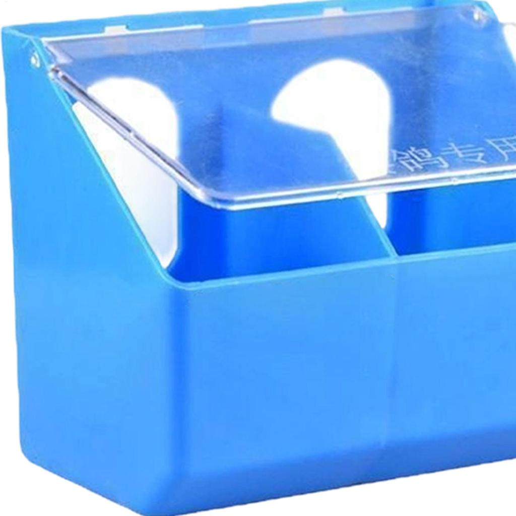 Birds Feeder Hanging Cage Box Automatic Feeder Large Capacity Food Trough Food Storage Case Birds Bird Feeding Supplies
