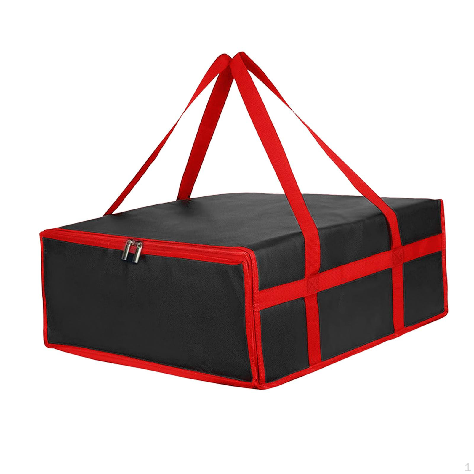 Сумка для доставки пиццы и еды подходит для холодных товаров портативная коммерческая 40cmx40cmx15cm 980₽