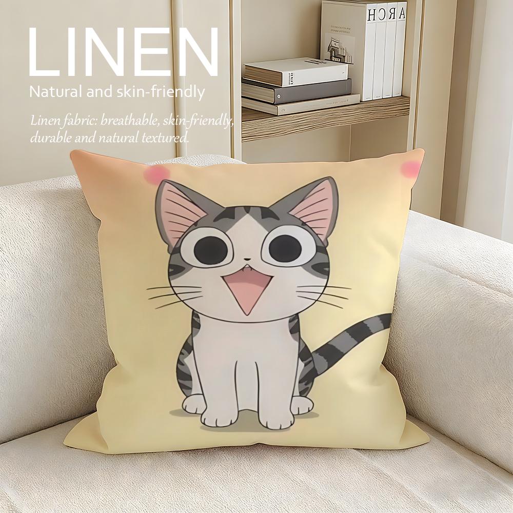 Cute Chis Sweet Home Cushion Cover Pillowcase Set Pcs x x Breathable Washable Sofa Cushion Cover