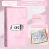 Marble A6 Savings Binder with Password Lock Cash Saving Book New Budget Planner  Budget Planning