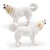Pvc Realistic Pyrenees Mountain Dog Figure Toy For Childrens Learning And Home Decor