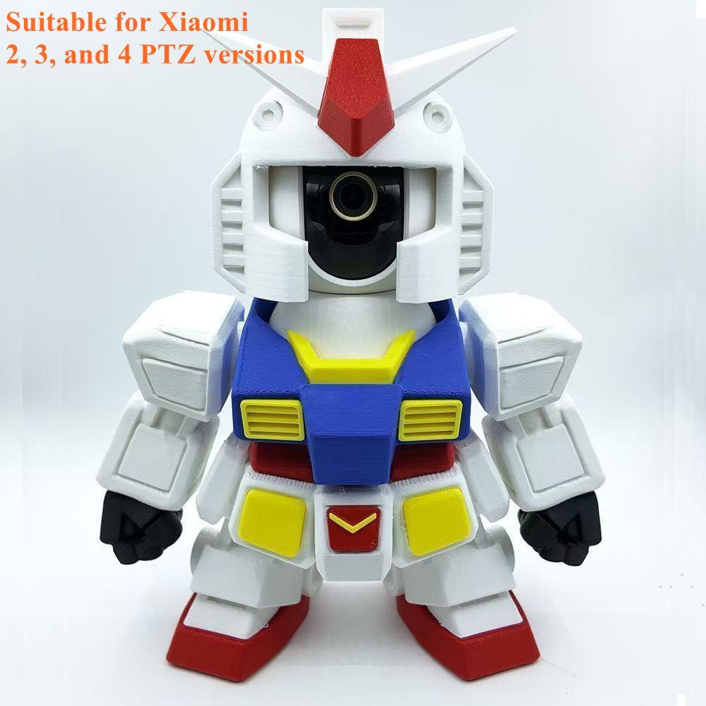 Cute 3D Printed Robot Cover for Security Cameras Compatible For Xiaomi C700 Kawaii Home Decoration