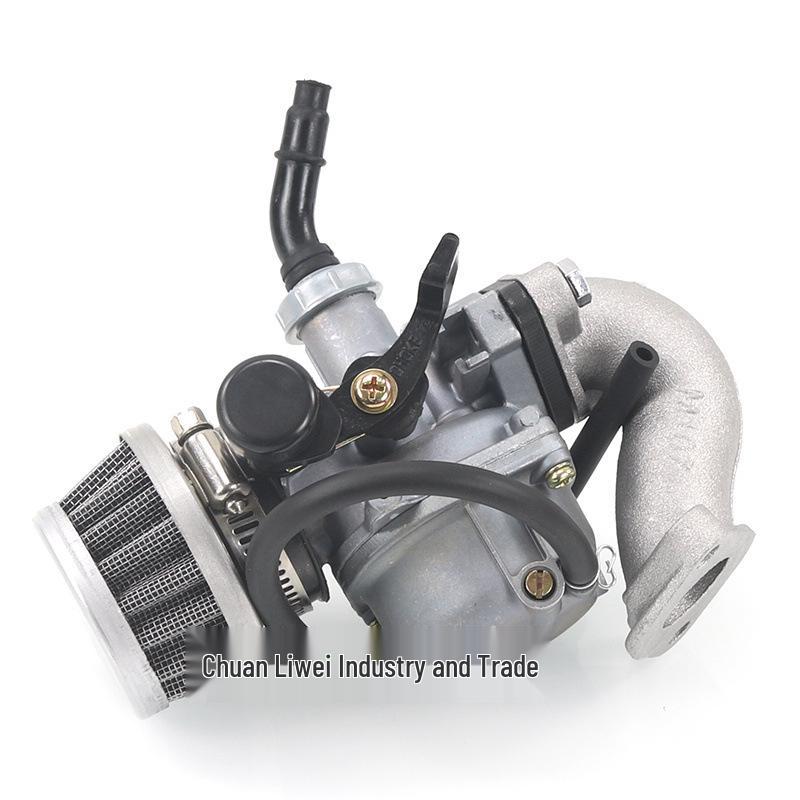 Off-Road ATV/Beach/Motorcycle Carburetor Kit with PZ19 Intake Pipe & Air Filter