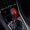 Red Hard Carbon Fiber Car Gear Shift Knob Center Cover For Infiniti Q50 14 15