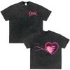 Omar Courtz Por Si Unisexana No Estoy Tour Print Vintage Washed Tshirt Unisex Womens Fashion Casual ONeck T Shirts Fan Gifts