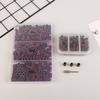 75/210Pcs/Box Sanding Cap Bands For Electric Manicure Machine 180/120/80 Grit Nail Drill Grinding Bit Files Pedicure Tool Set